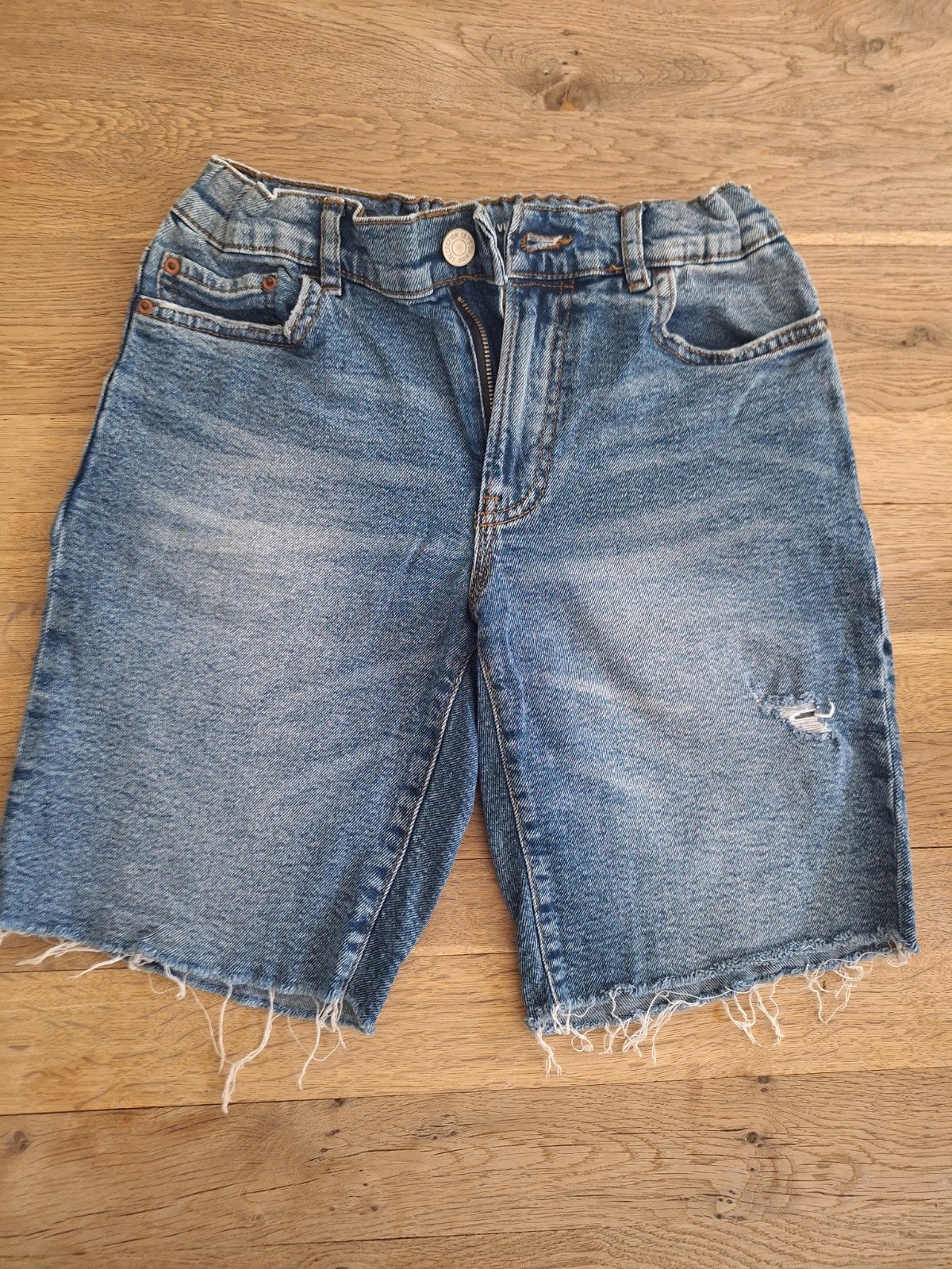 Zara korte broek / jeans jongen, maat 152 Straight Fit, Ophalen of Verzenden, Nieuw, Jongen, Broek