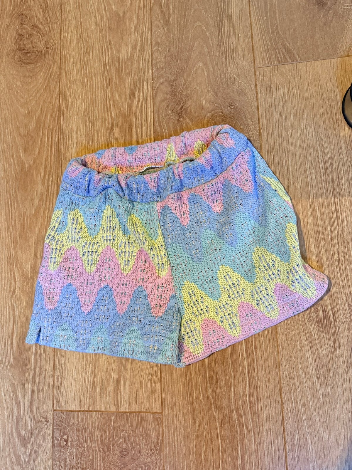 Amy & Ivy gehaakte short- pastelkleuren xxs, Kleding | Dames, Kort, Blauw, Ophalen of Verzenden, Zo goed als nieuw