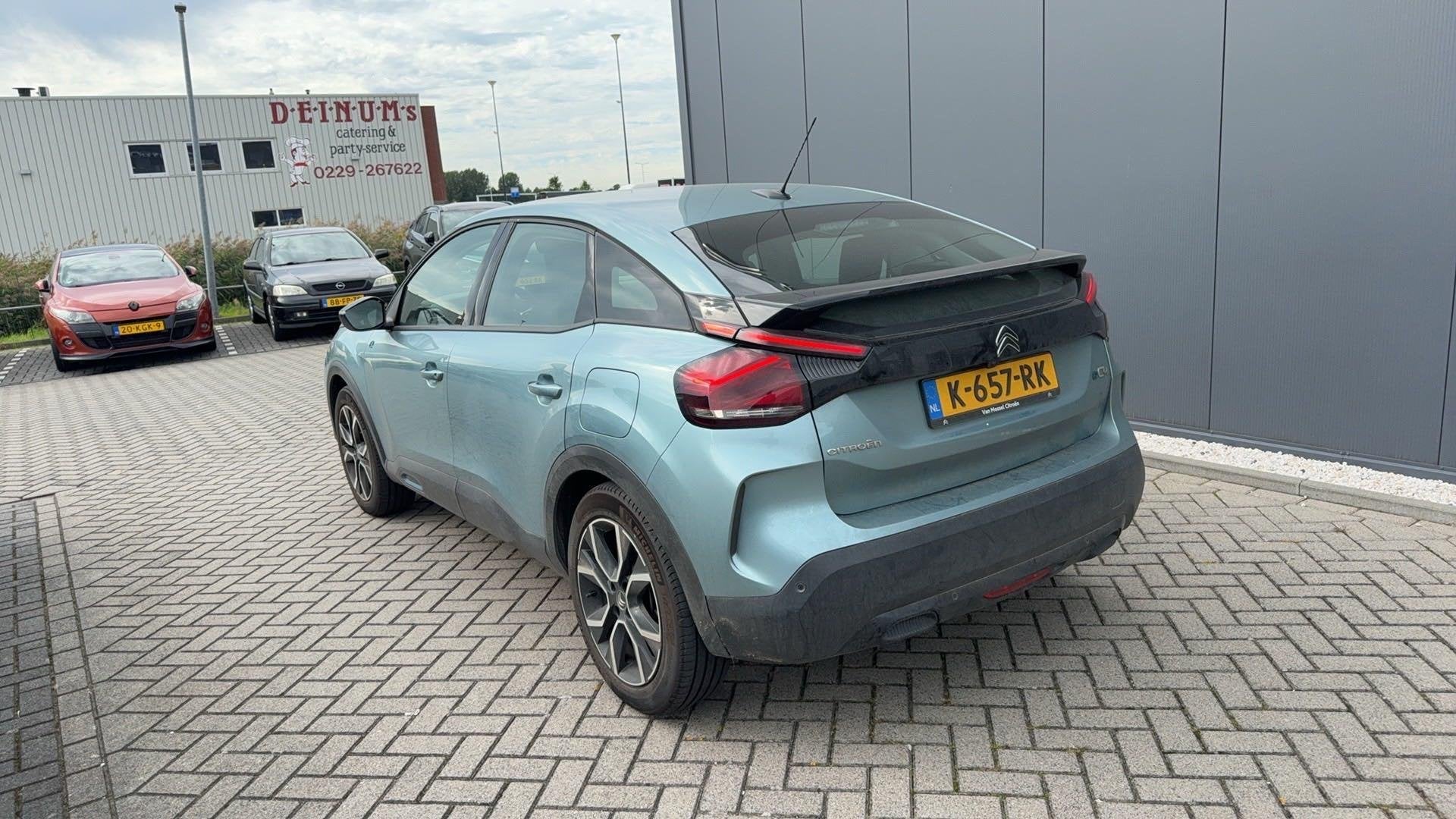 Citroen Ë-C4 Feel Edition 50 kWh - 1e PART. EIGENAAR - LAGE, Auto's, 136 pk, Gebruikt, Lane Keeping Assist, Blauw
