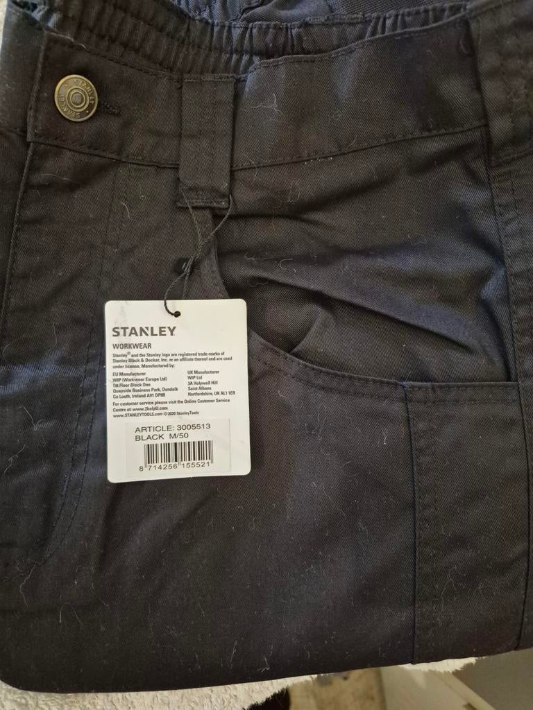 Stanley Werkbroek Zwart M/50, Tuin en Terras, Werkkleding, Ophalen of Verzenden