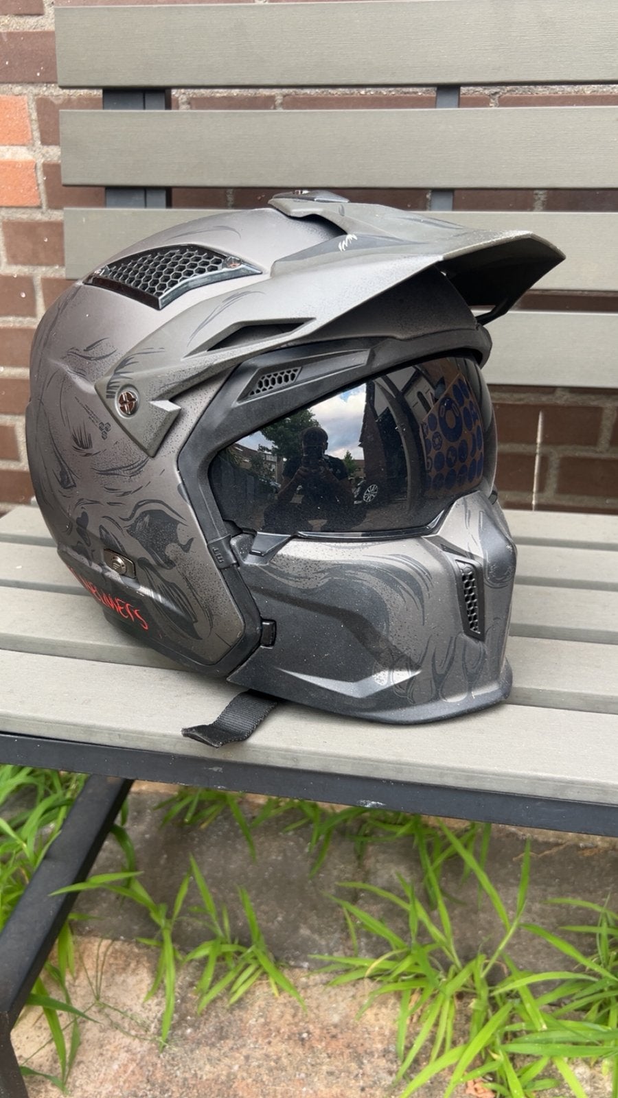 Streetfighter helm, Ophalen, Tweedehands, Overige merken