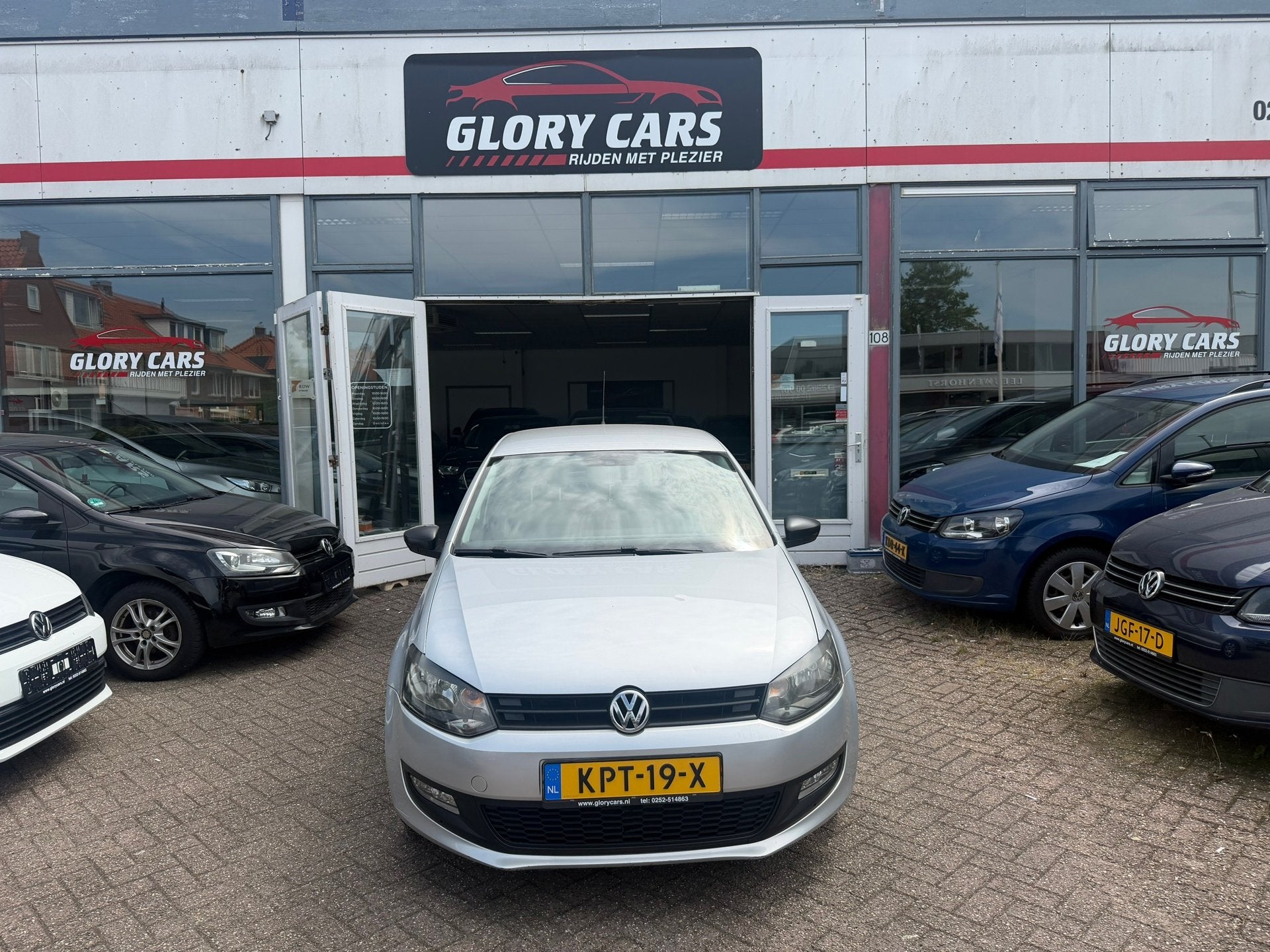 Volkswagen POLO 1.2 Easyline AIRCO-EL.RAMEN, Auto's, Voorwielaandrijving, Euro 5, Gebruikt, Zwart