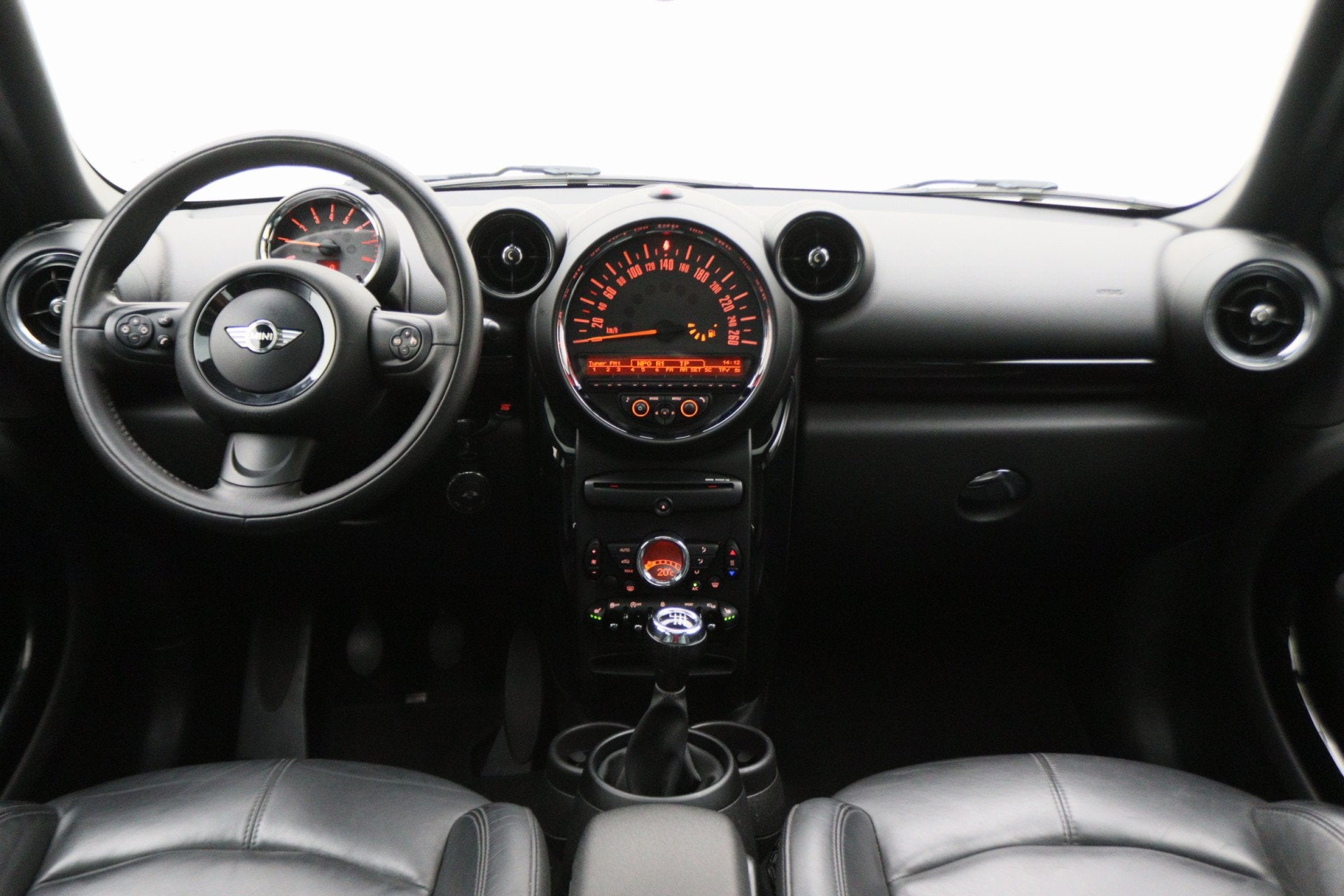 MINI Countryman 1.6 Cooper Chili Leer, Panoramadak, Trekhaak, Auto's, Mini, Voorwielaandrijving, Gebruikt, 122 pk, Leder