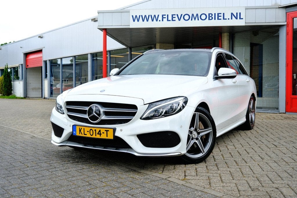 Mercedes-Benz C-klasse Estate 300 CDI HYBRID AMG Edition 1 A, Auto's, Mercedes-Benz, Automaat, Achterwielaandrijving, Gebruikt