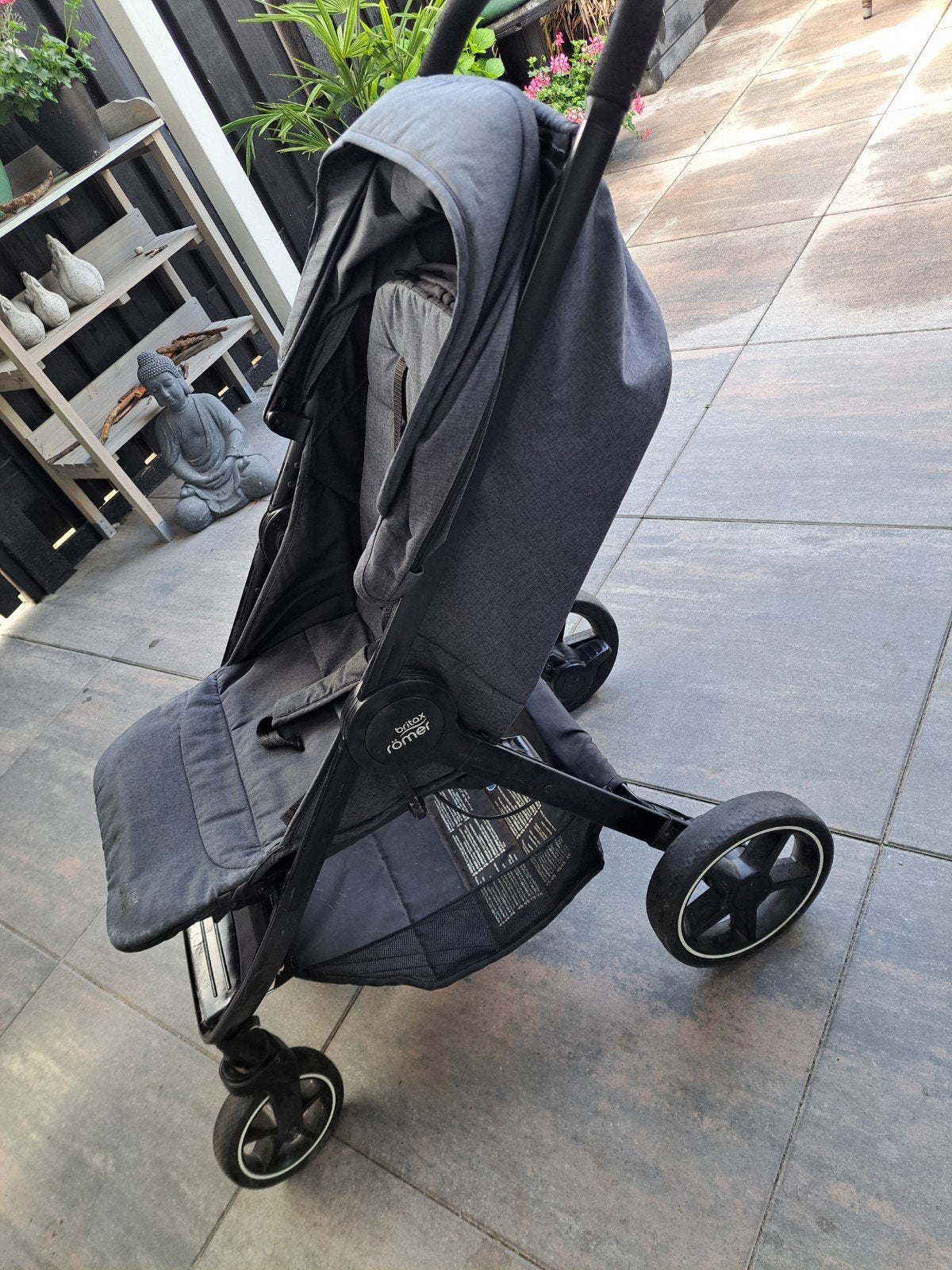 Britax Römer buggy, Ophalen of Verzenden, Gebruikt, Overige merken, Verstelbare rugleuning