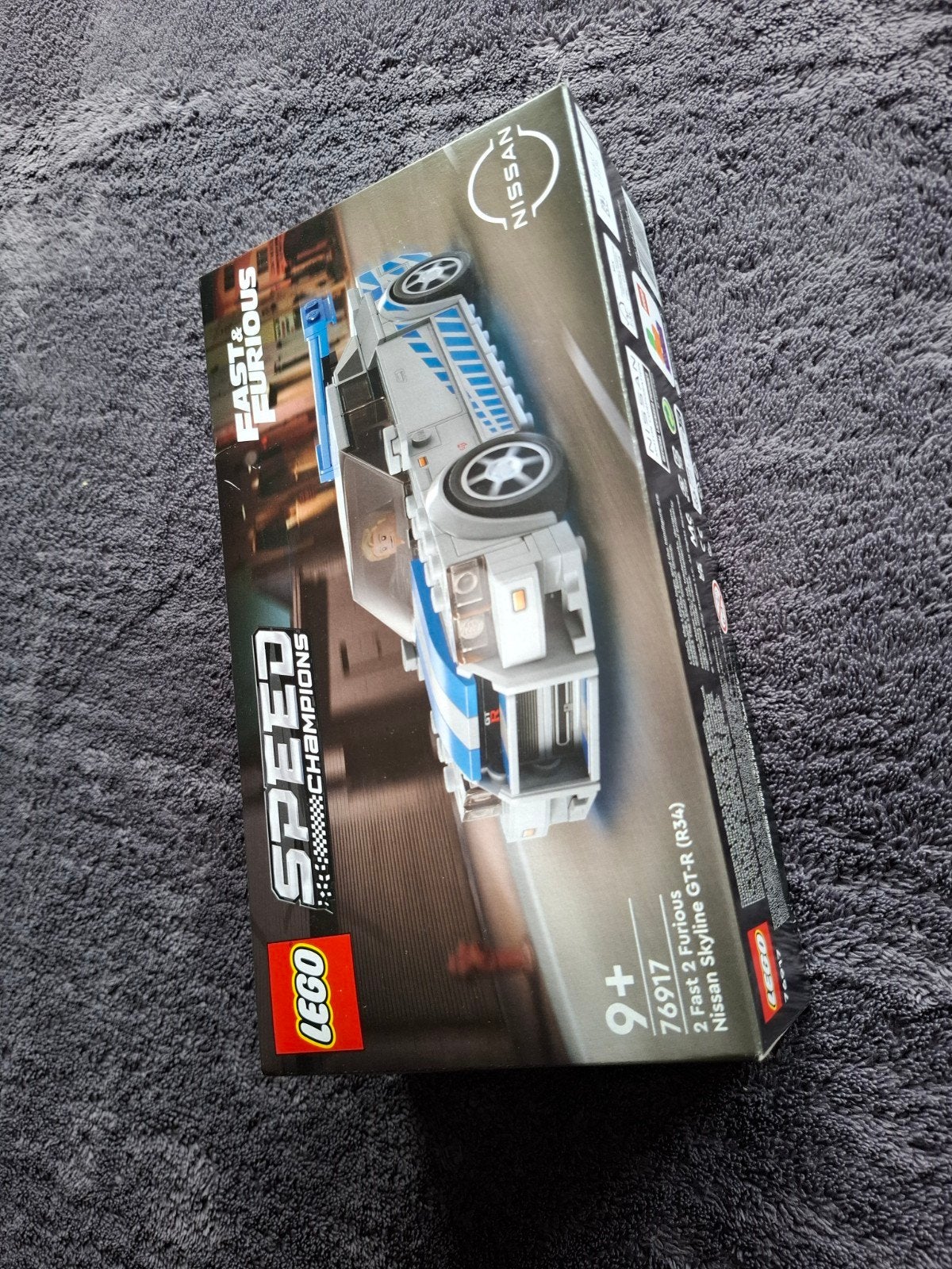LEGO Speed Champions Nissan Skyline GT-R (R34) 76917, Lego, Nieuw, Complete set, Ongeopend/sealed