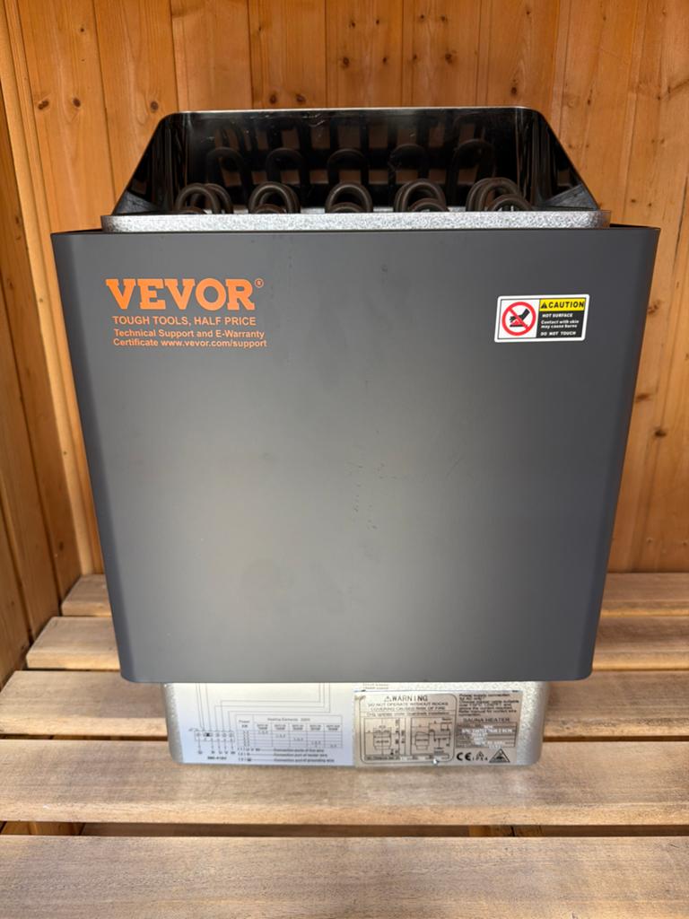 Vevor SCA-90W Sauna Kachel - Zo goed als nieuw, Ophalen, Zo goed als nieuw, Fins of Traditioneel, Onderdelen