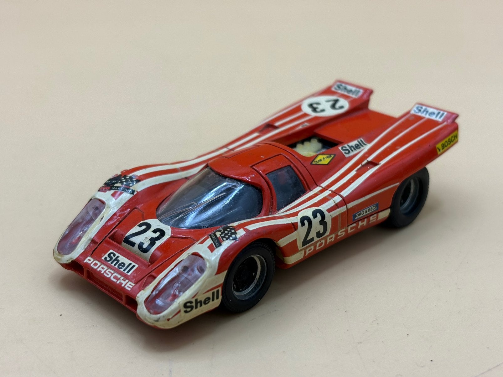 Porsche 917 1:43 Solido, Hobby en Vrije tijd, Modelauto's | 1:43, Ophalen of Verzenden, Gebruikt, Auto, Solido