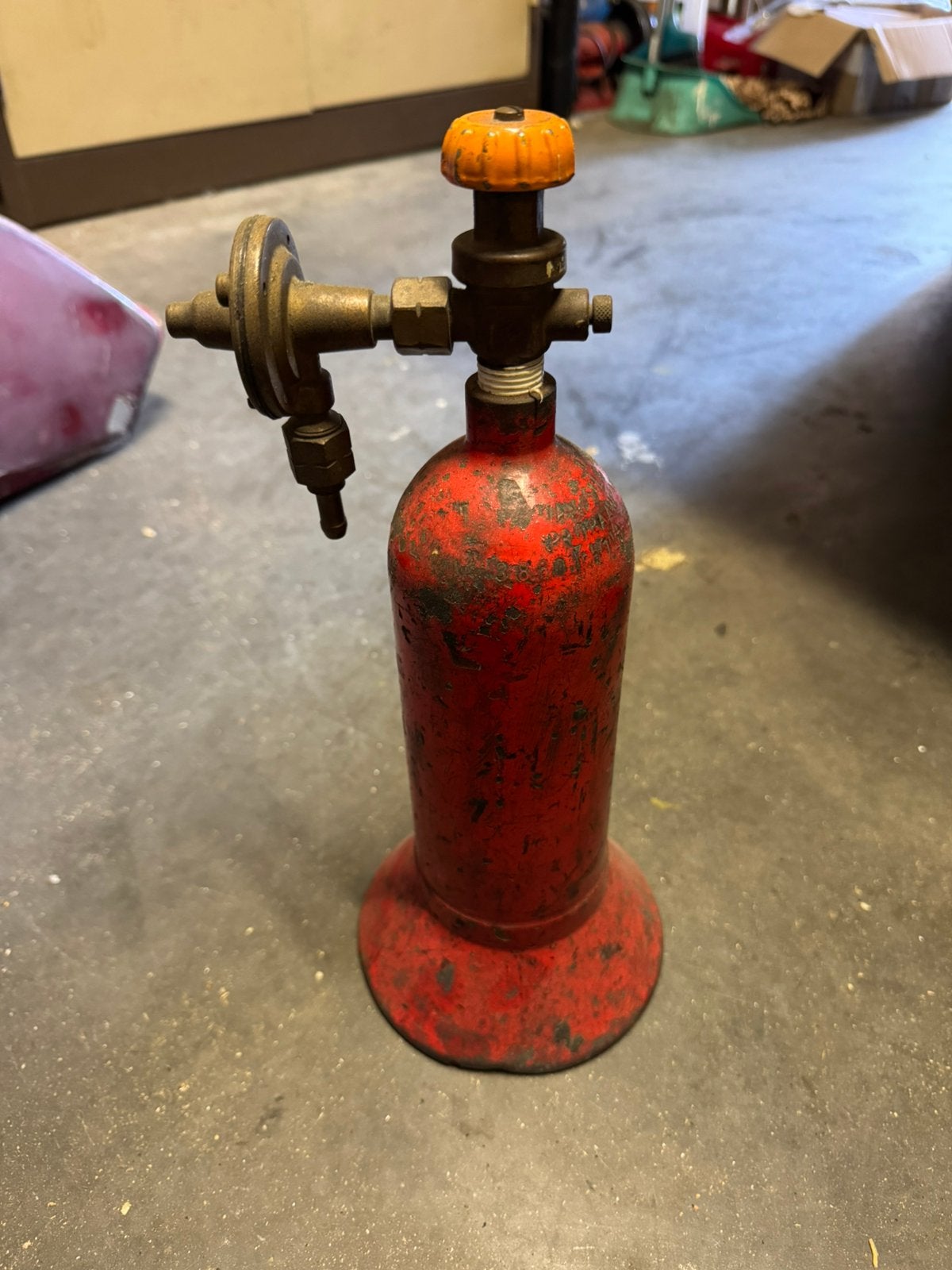 Oude propaanbrander, Ophalen of Verzenden, Gebruikt