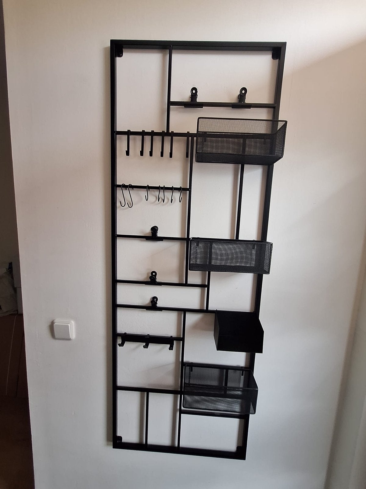 Xenos wandrek met accessoires, Ophalen, Metaal, Gebruikt, Industrieel