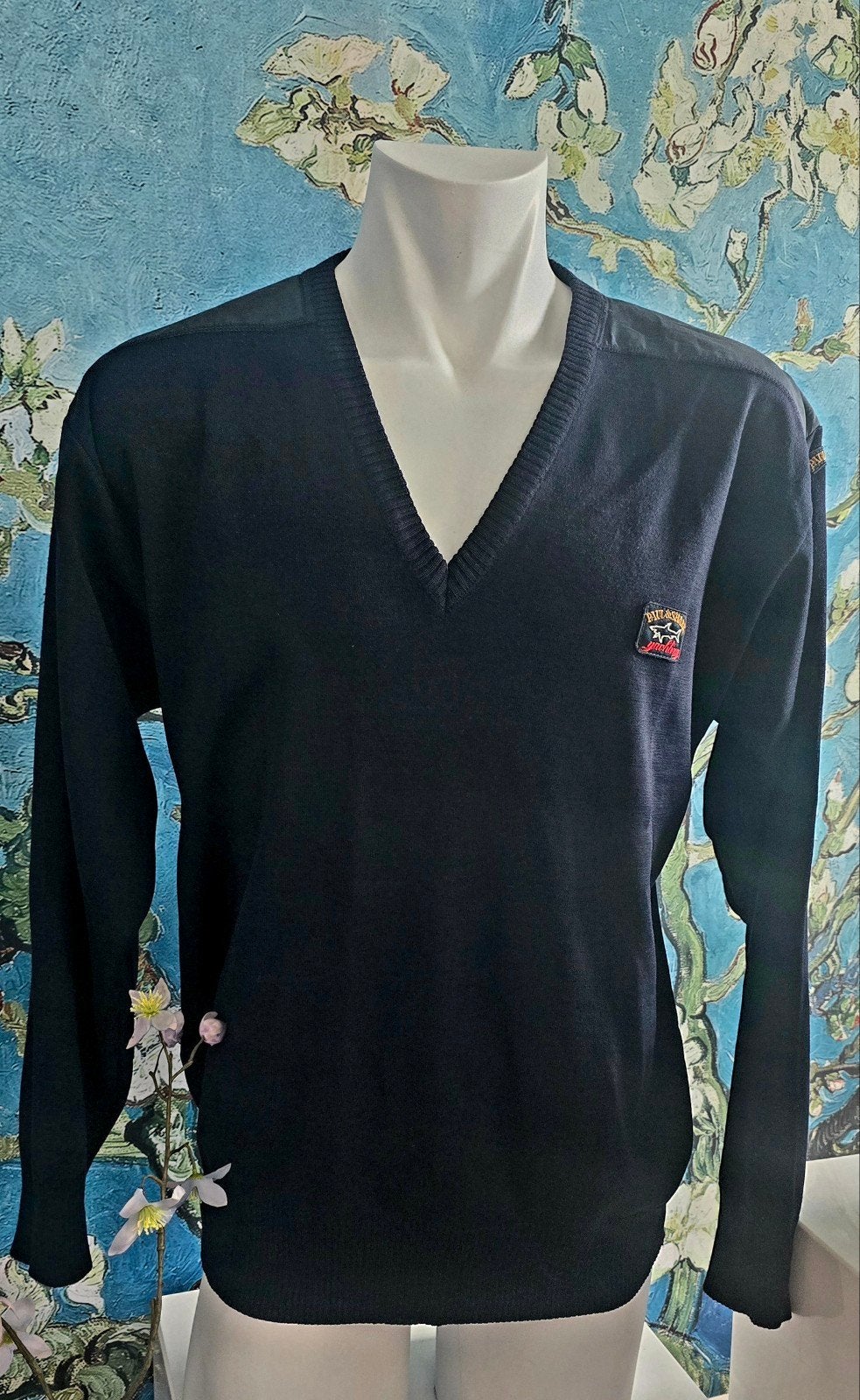 Paul & Shark Pull - Donkerblauw - 60% Wol, Blauw, Maat 56/58 (XL), Ophalen of Verzenden, Zo goed als nieuw