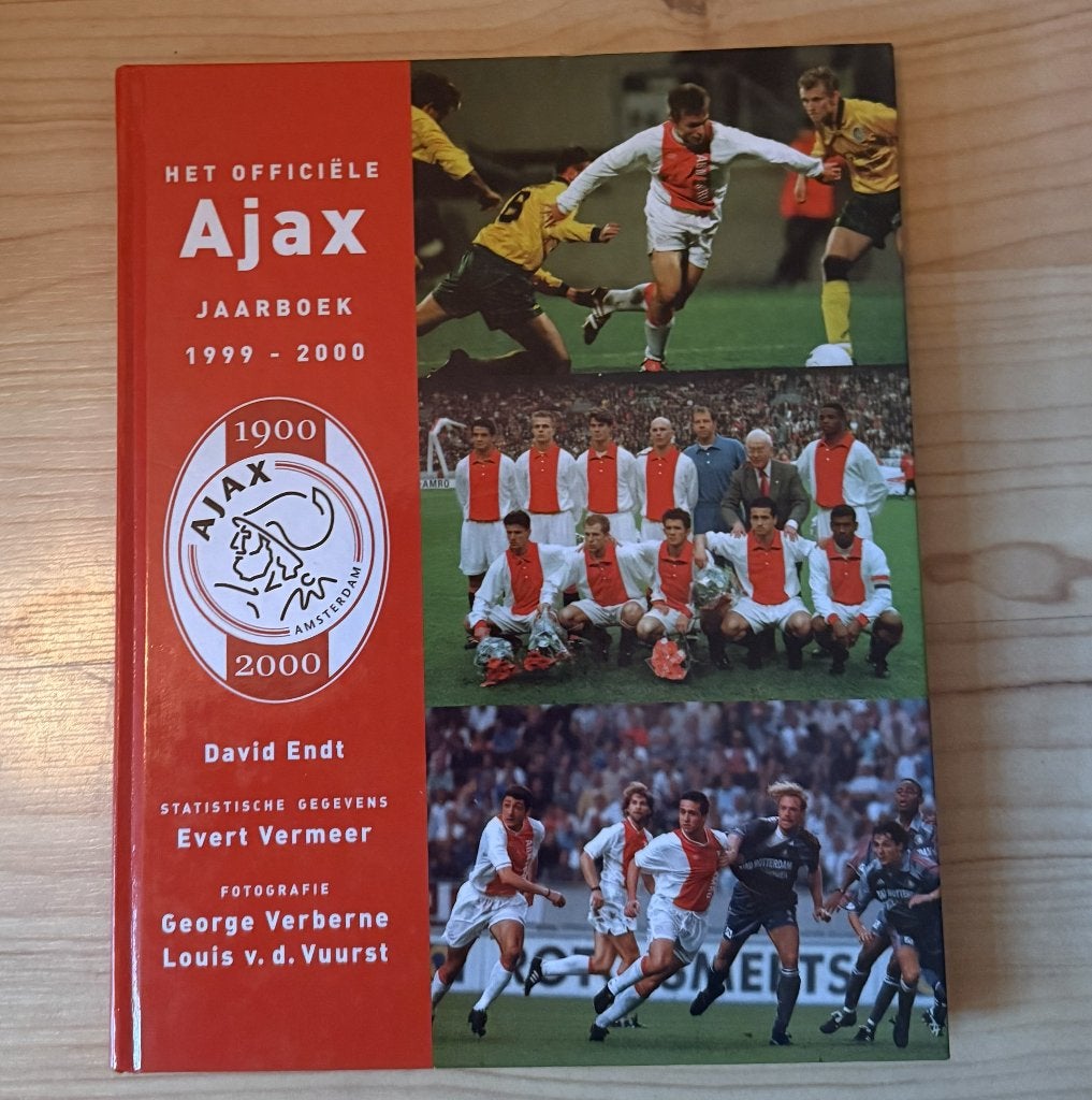 Ajax jaarboek 1999 - 2000, Ophalen of Verzenden, Gebruikt, Ajax, Boek of Tijdschrift