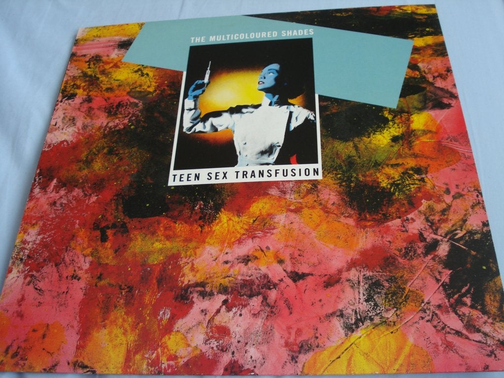 THE MULTICOLOURED SHADES - TEEN SEX TRANSFUSION, Ophalen of Verzenden, Zo goed als nieuw, Psychedelic Rock, 12 inch