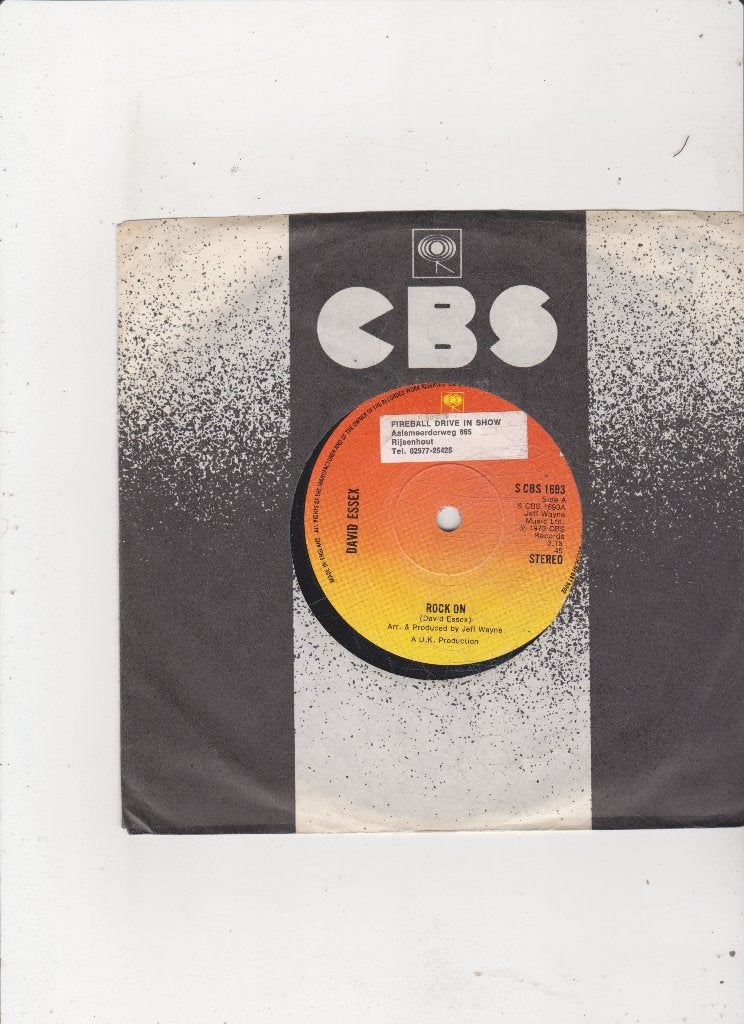 Single David Essex - Rock on, Ophalen of Verzenden, Gebruikt