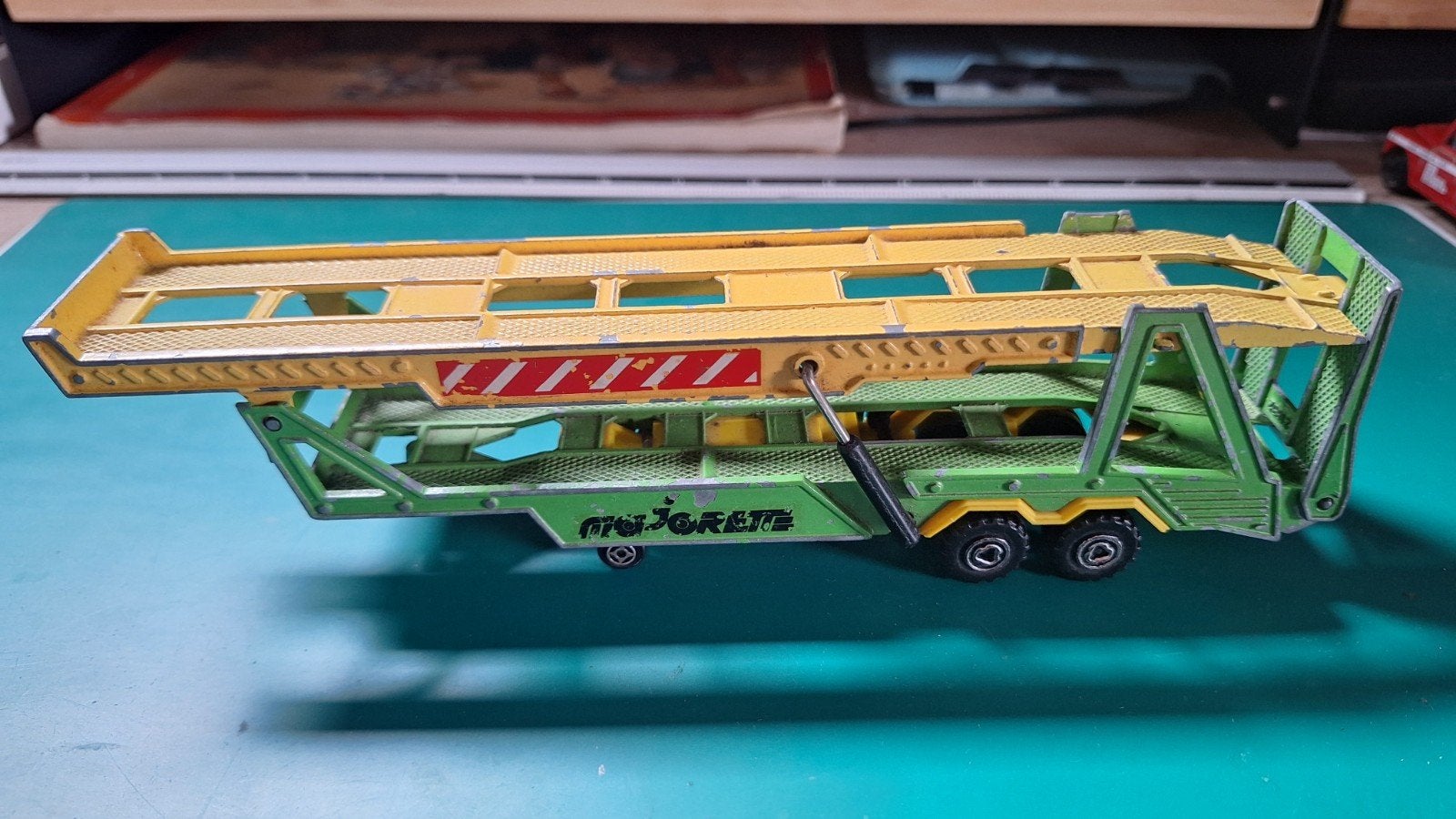 Majorette autotransporter - Vintage speelgoed, Ophalen of Verzenden, Gebruikt, Overige typen