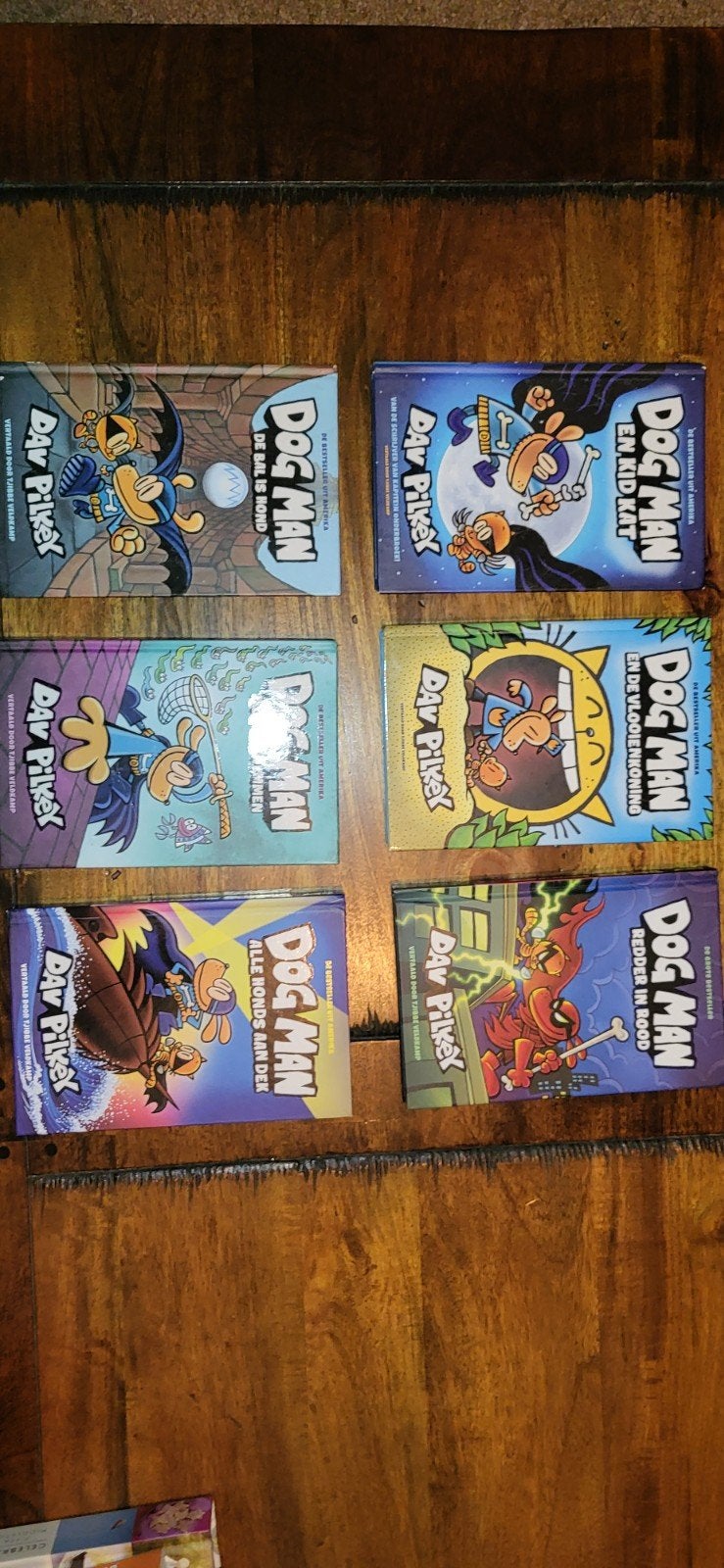 6 Dog Man boeken (zo goed als nieuw), Ophalen of Verzenden, Zo goed als nieuw, Dav Pilkey, Fictie