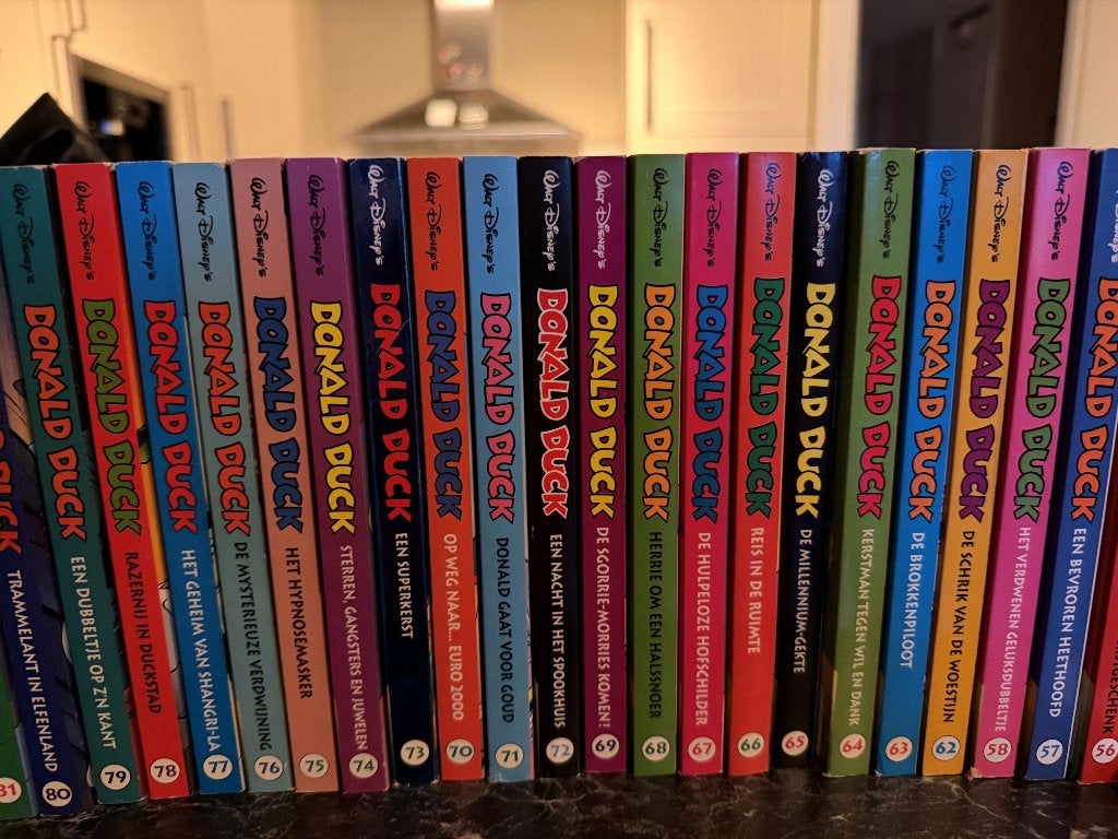 71 Donald Duck Pockets – veel oude nummers vanaf nr. 1, Boeken, Ophalen, Gelezen, Walt Disney  Donald duck, Meerdere stripboeken