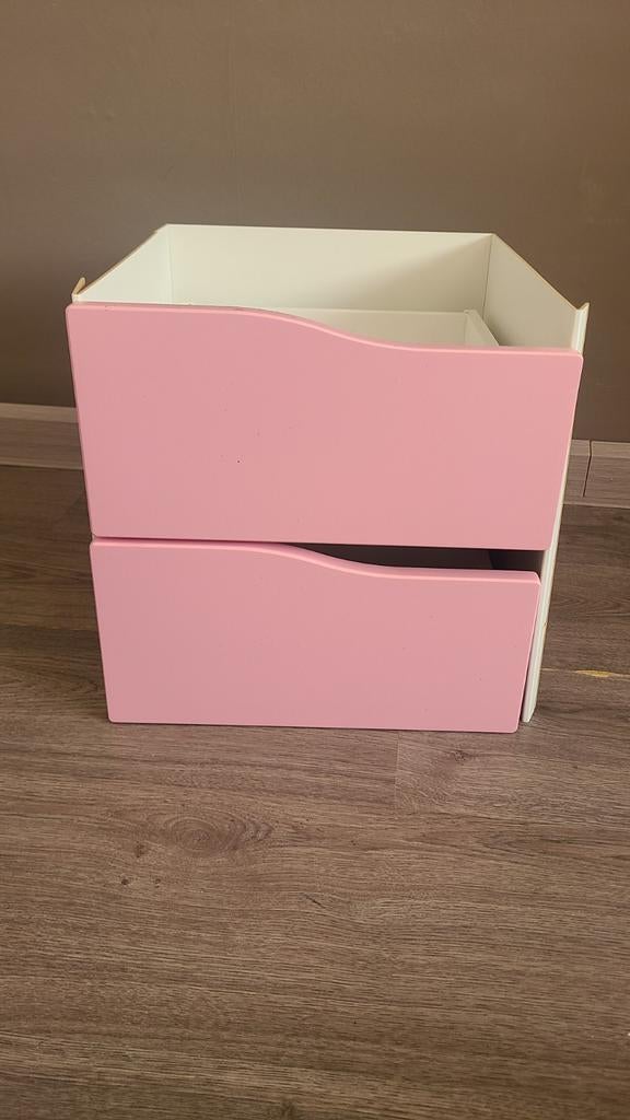 Roze lade-element voor ikea kallax kast, Gebruikt, Minder dan 75 cm, Minder dan 50 cm, Commode