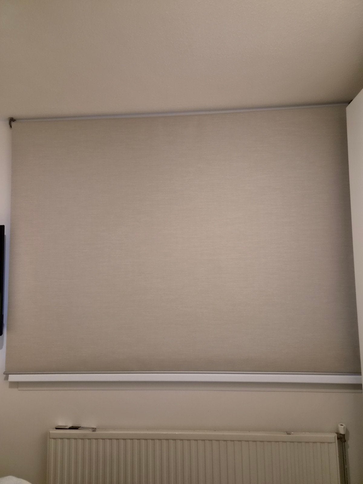 2 stujks verduisterd rolgordijn, beige, 210x 190 cm decosol, Huis en Inrichting, Ophalen, Rolgordijn, Beige, Rolgordijn