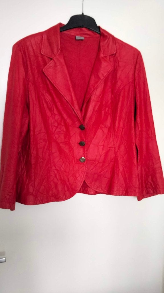 ZGAN blazer Tence 46, Ophalen of Verzenden, Zo goed als nieuw, Jasje, Rood