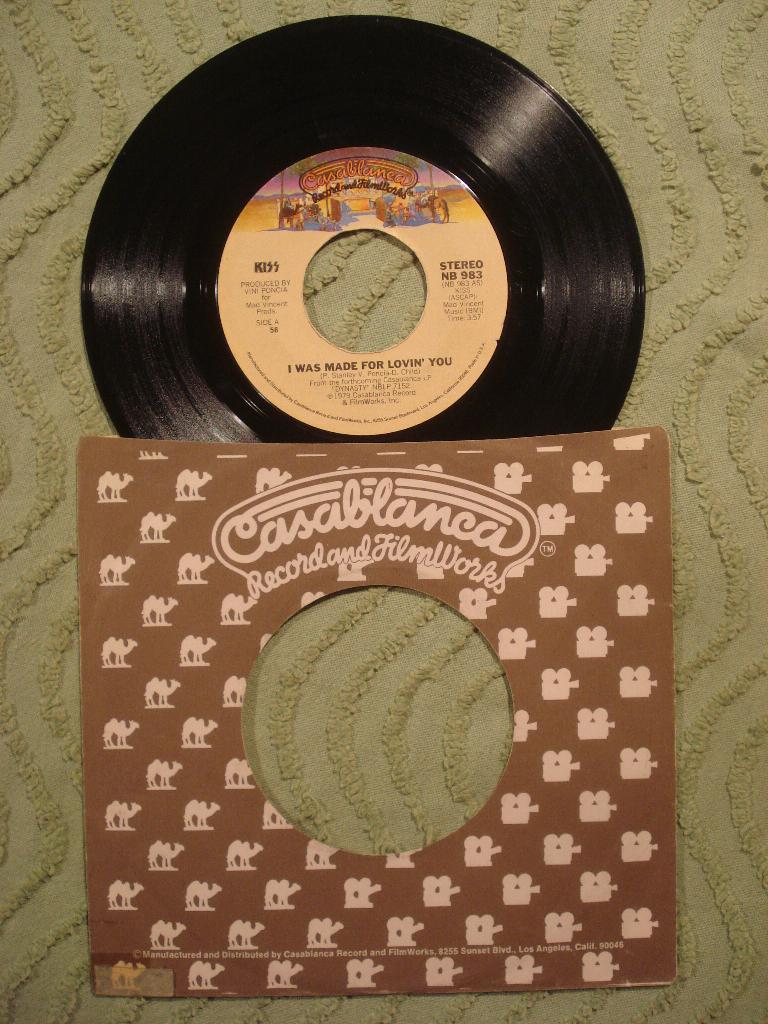 Kiss 7" Vinyl Single: ‘I was made for lovin’ you’ (USA), 7 inch, Single, Ophalen of Verzenden, Zo goed als nieuw