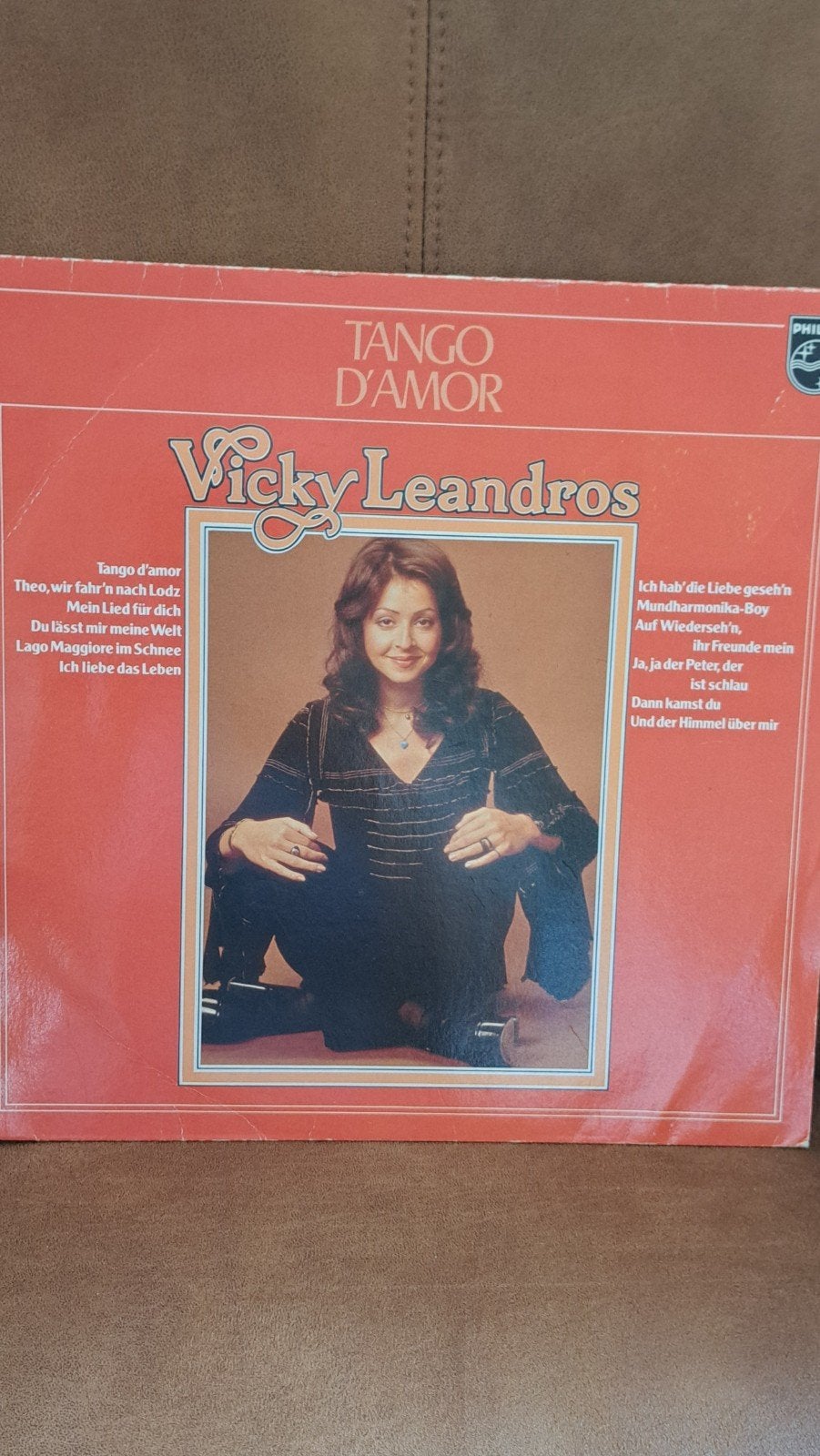 vinyl. LP    tango d'amor.  Vicky Leandros, Ophalen of Verzenden, Zo goed als nieuw, Pop, LP