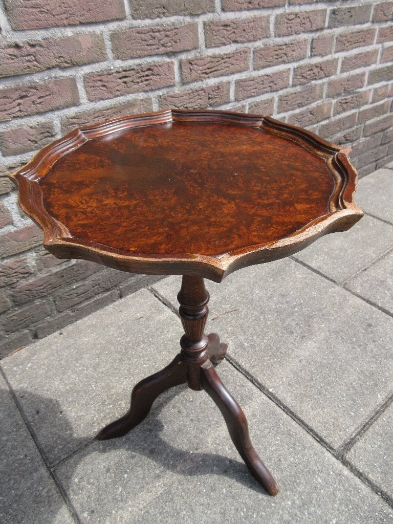 Driepoot tafeltje wijntafel bijzettafel plantentafel, Ophalen of Verzenden