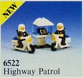 Lego Town Classic Town Police 6522 Highway Patrol, Kinderen en Baby's, Speelgoed | Duplo en Lego, City, Lego, Ophalen of Verzenden
