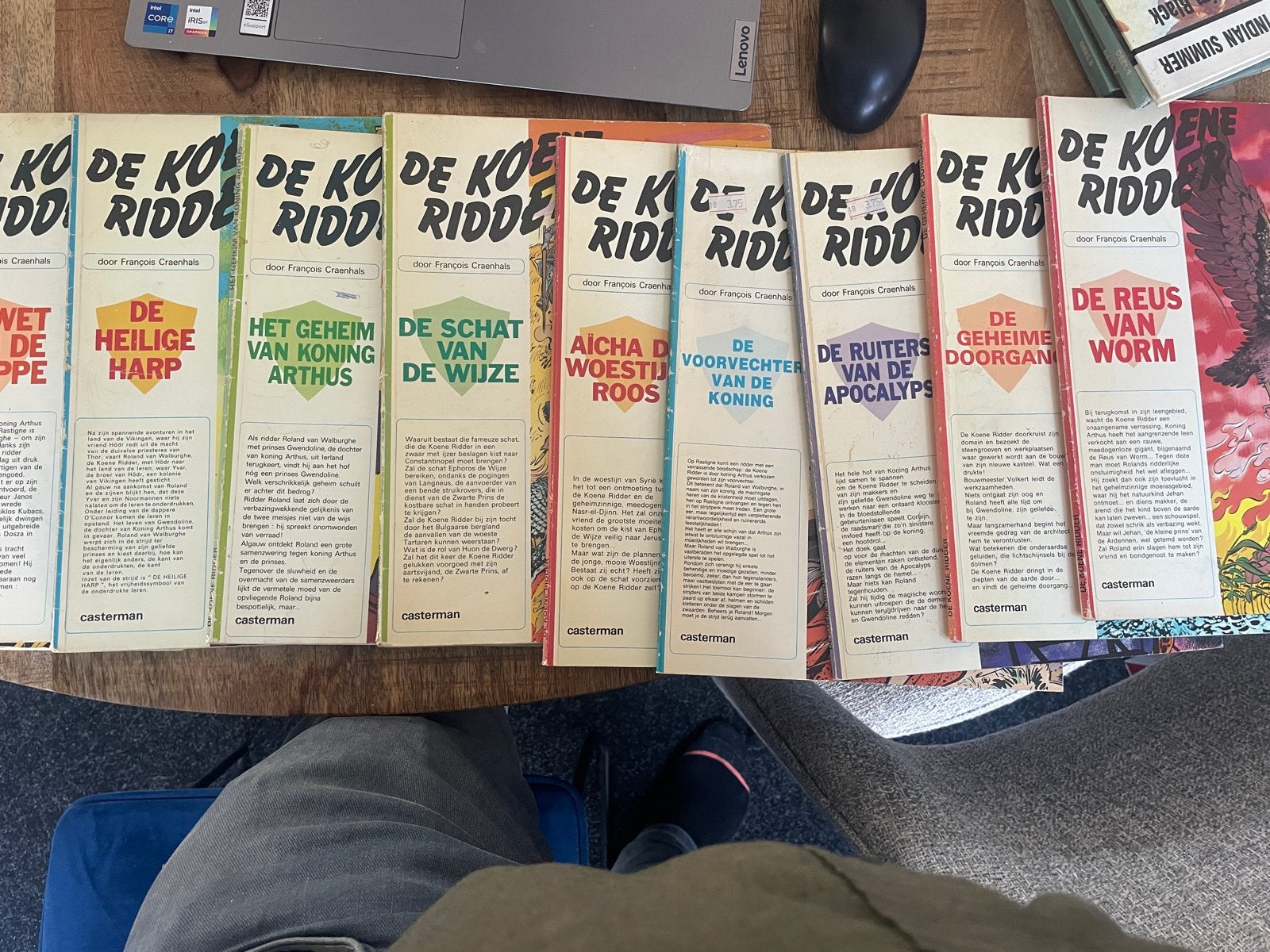 De koene ridder serie eerste uitgaves, Boeken, Meerdere stripboeken, Ophalen, Gelezen