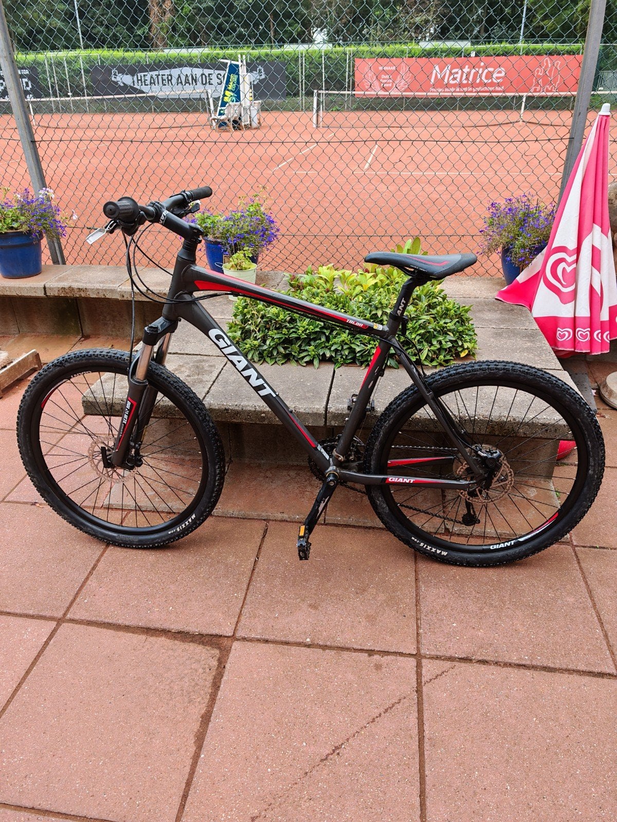 Giant Suntour Mountainbike 26 inch, frame maat L, Ophalen, Gebruikt, 57 cm of meer, Hardtail