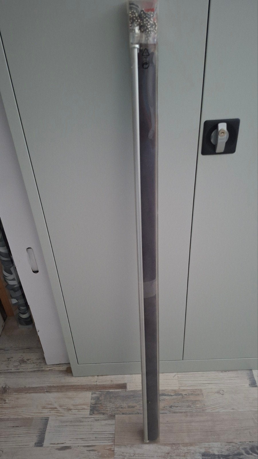 antracietgrijs rolgordijn b120xh250, Ophalen, 120 cm, Nieuw, Rolgordijn