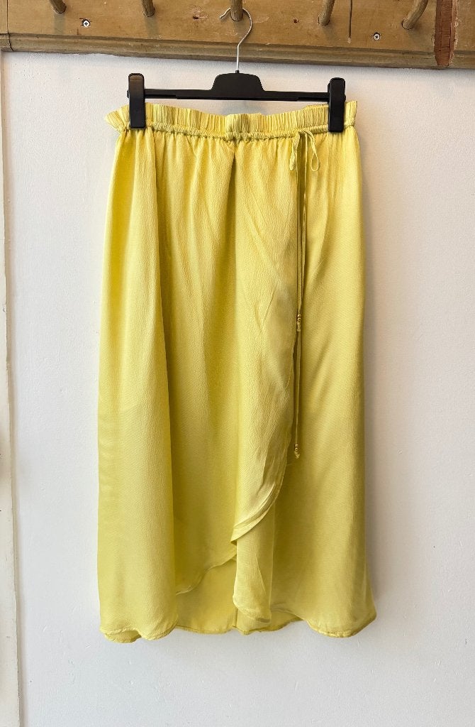 Mos Mosh lime zomer rok XL, Kleding | Dames, Maat 46/48 (XL) of groter, Ophalen of Verzenden, Zo goed als nieuw, Onder de knie