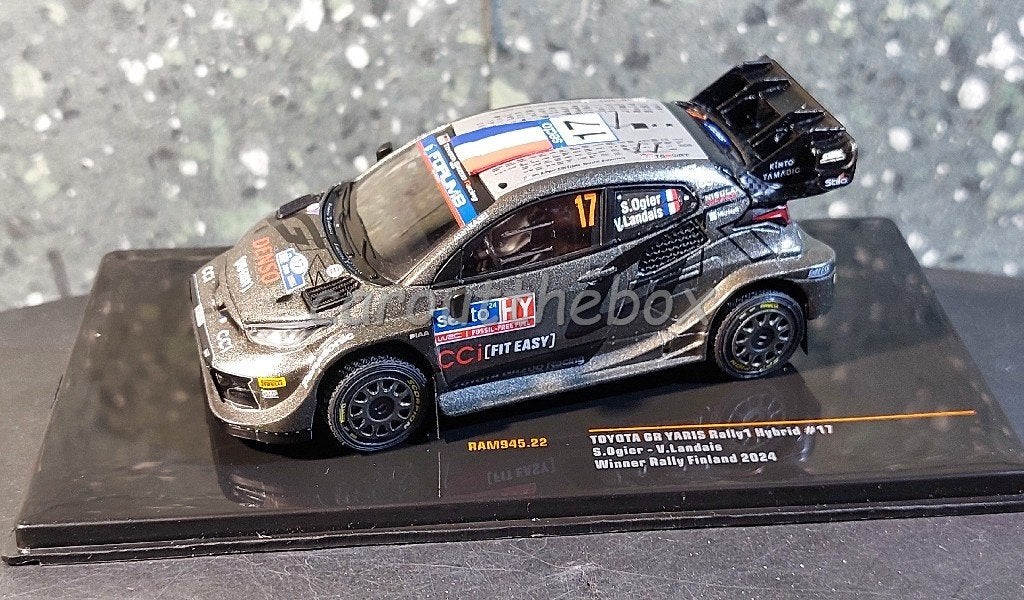 Toyota GR Yaris Rally 1 #17 1:43 Ixo V1163, Verzenden, Nieuw, Auto, Overige merken