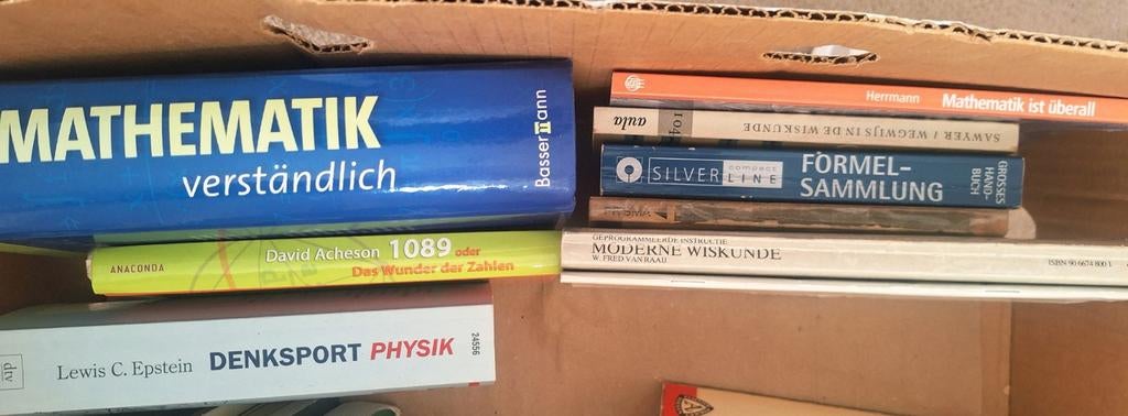Wiskunde Boeken (Duits/Nederlands), Gelezen, Diverse auteurs, Ophalen of Verzenden, Beta