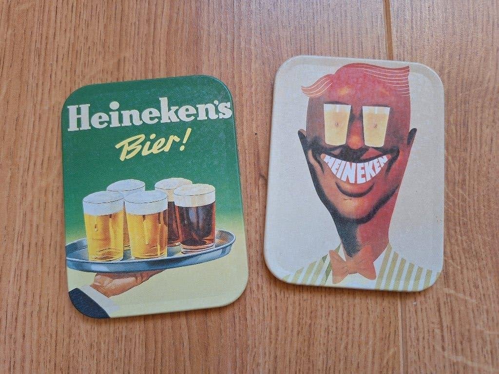 Heineken onderzetters, Ophalen of Verzenden, Zo goed als nieuw, Viltje(s), Heineken