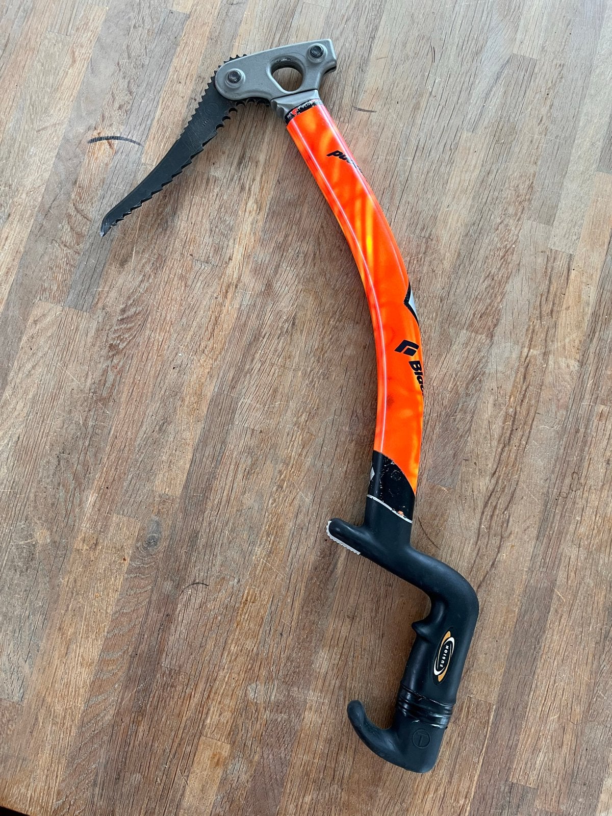 Black Diamond Fusion ijsklimbijl - Zo goed als nieuw, Ophalen of Verzenden, Zo goed als nieuw, Klimsport-accessoire