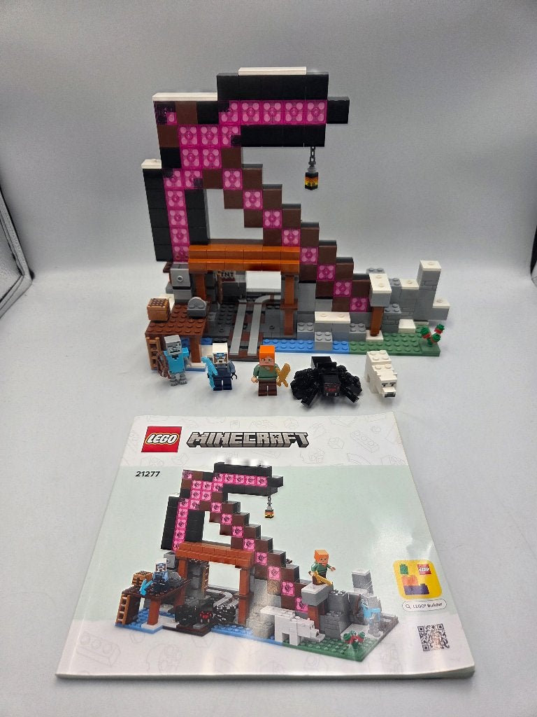 Lego Minecraft 21277 The Pickaxe Mine, Compleet, Verzenden, Minecraft, Lego
