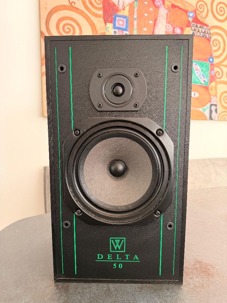 Wharfedale Delta 50, Ophalen, Stereo speakers, Gebruikt, Wharfedale
