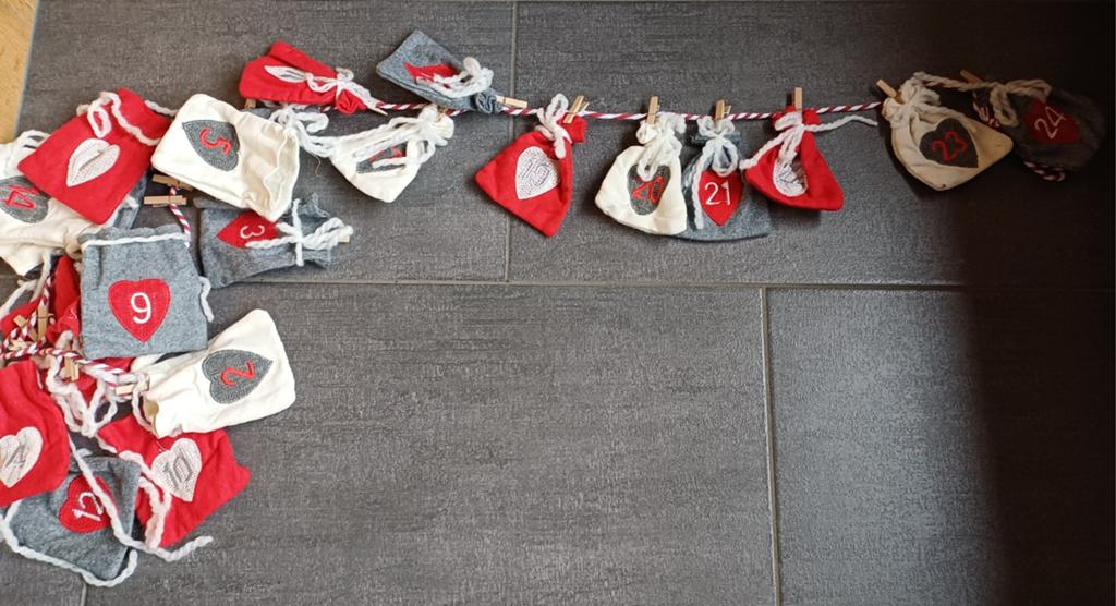 Livarno home adventkalender zakjes om zelf te vullen, Ophalen, Nieuw