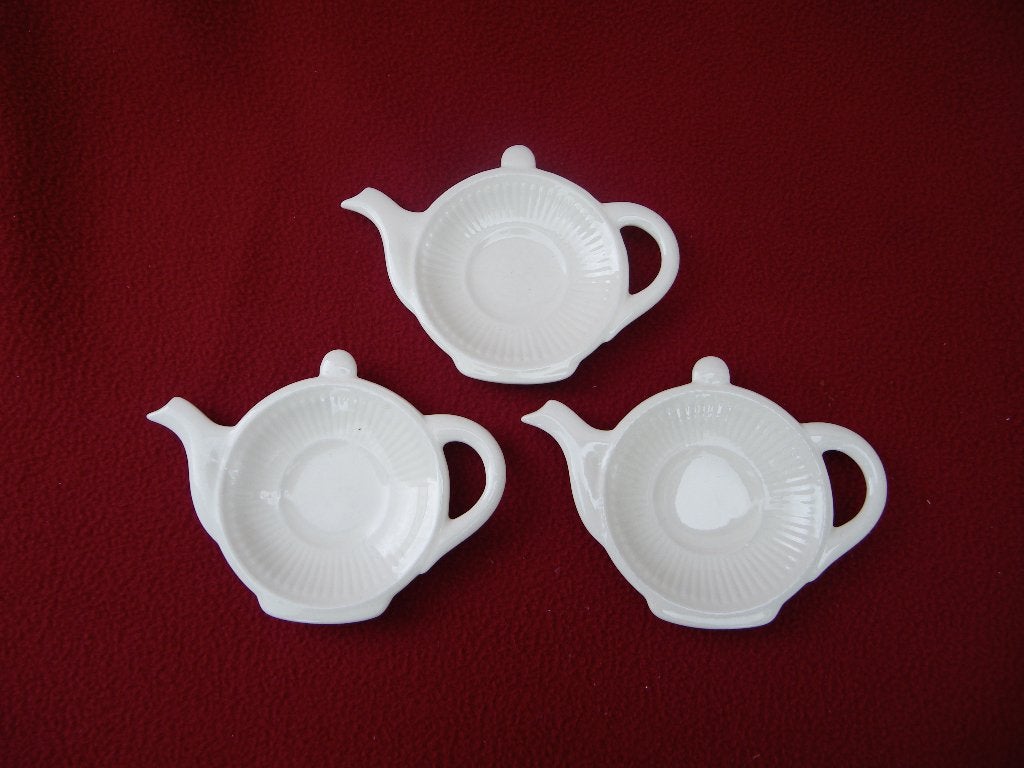 Wedgwood EDME Theetipjes in de vorm van theepot prijs p.stuk, Overige typen, Ophalen of Verzenden, Zo goed als nieuw, Wedgwood