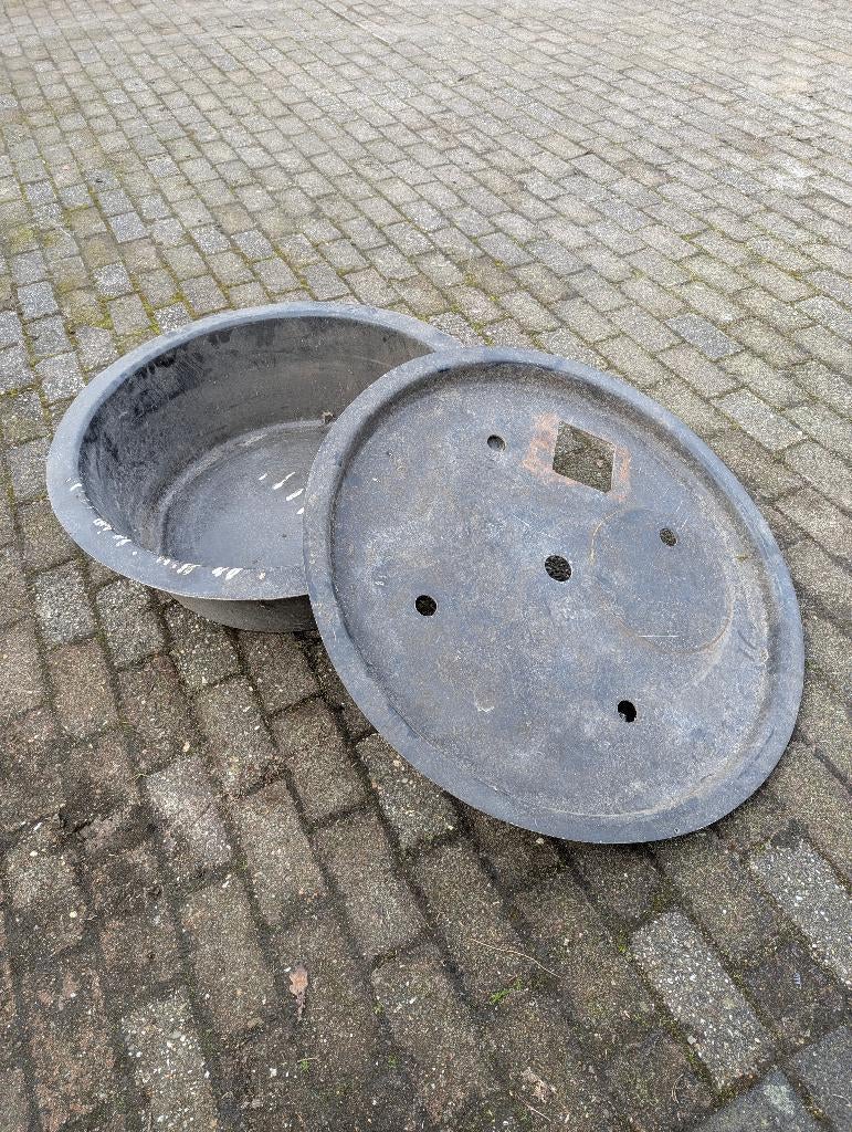waterreservoir waterornamenten ca 90 cm doorsnee, Ophalen, Gebruikt, Overige materialen, Waterornament