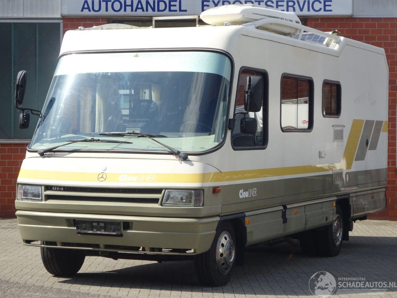 Niesmann+Bischoff Mercedes Vario 614, Airco / ALDE verwarm /, Caravans en Kamperen, Campers, Niesmann+Bischoff, Achteruitrijcamera