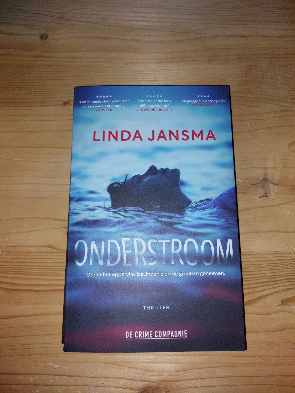 Linda Jansma - Onderstroom, Boeken, Thrillers, Zo goed als nieuw, Ophalen of Verzenden