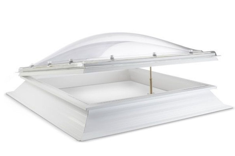 LICHTKOEPELS MET VENTILATIE-OPSTAND OPRUIMING!, Ophalen, Gevelraam of Ruit, Nieuw, 160 cm of meer