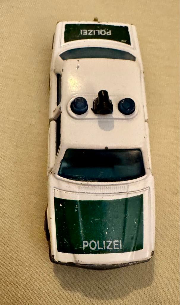 Vintage Matchbox Duitse Politie Auto Mercedes 450 SEL, Ophalen of Verzenden, Gebruikt, Auto, Matchbox