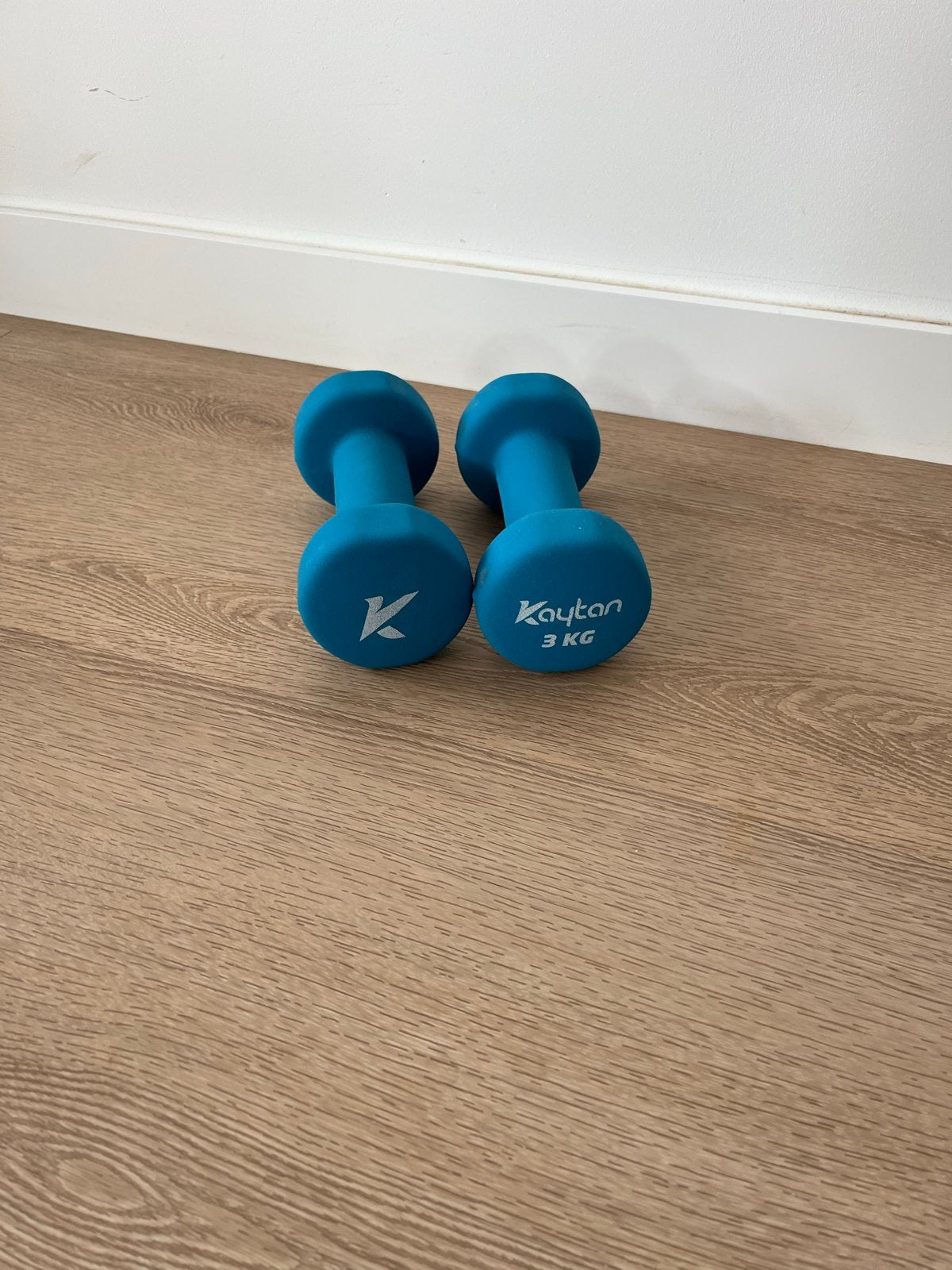 Kaytan Dumbbells 3 KG - Set van 2, Ophalen, Zo goed als nieuw, Armen, Dumbbell