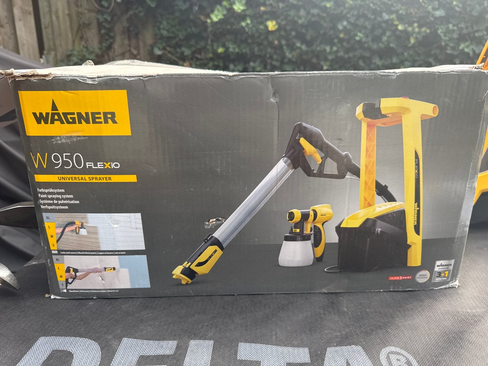Wagner W950 Flexio Universele Verfspuit, Ophalen, Zo goed als nieuw, Verfspuit of Verfpomp