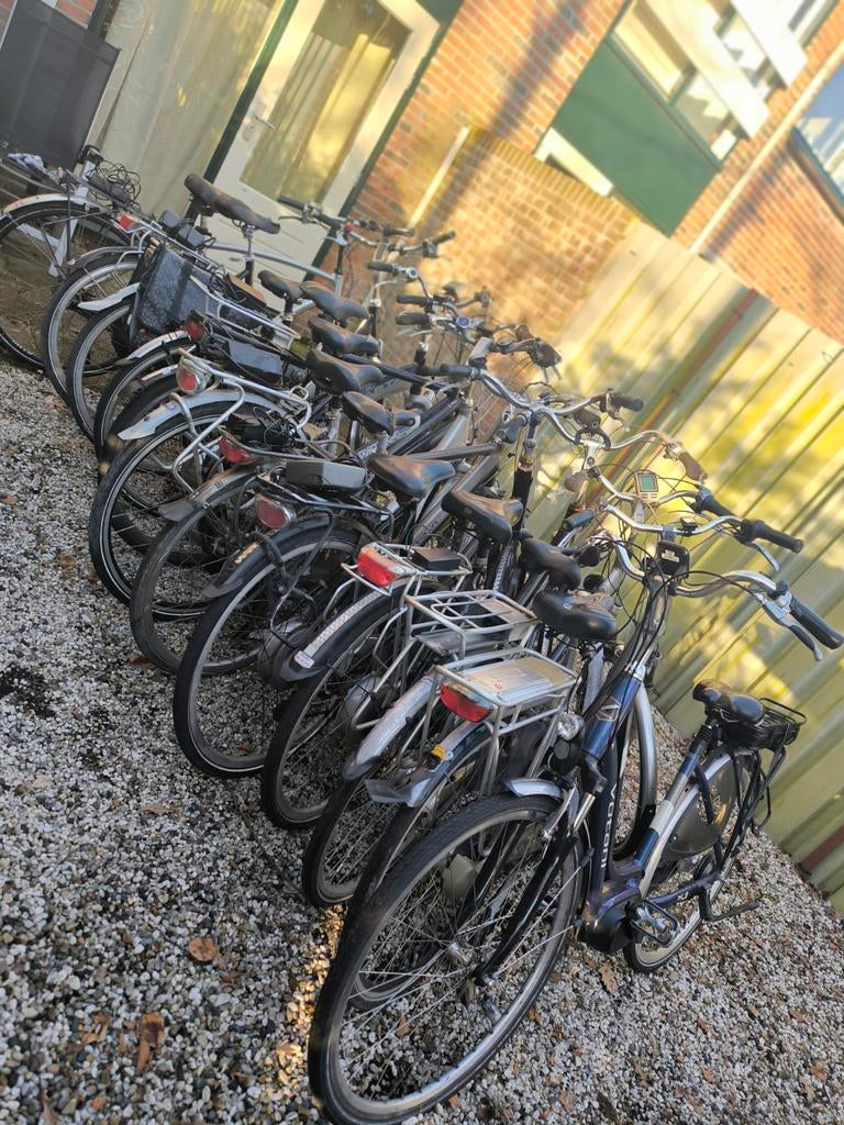 Partijen 13 elektrische fietsen voor export, Ophalen of Verzenden, Gebruikt, Overige merken