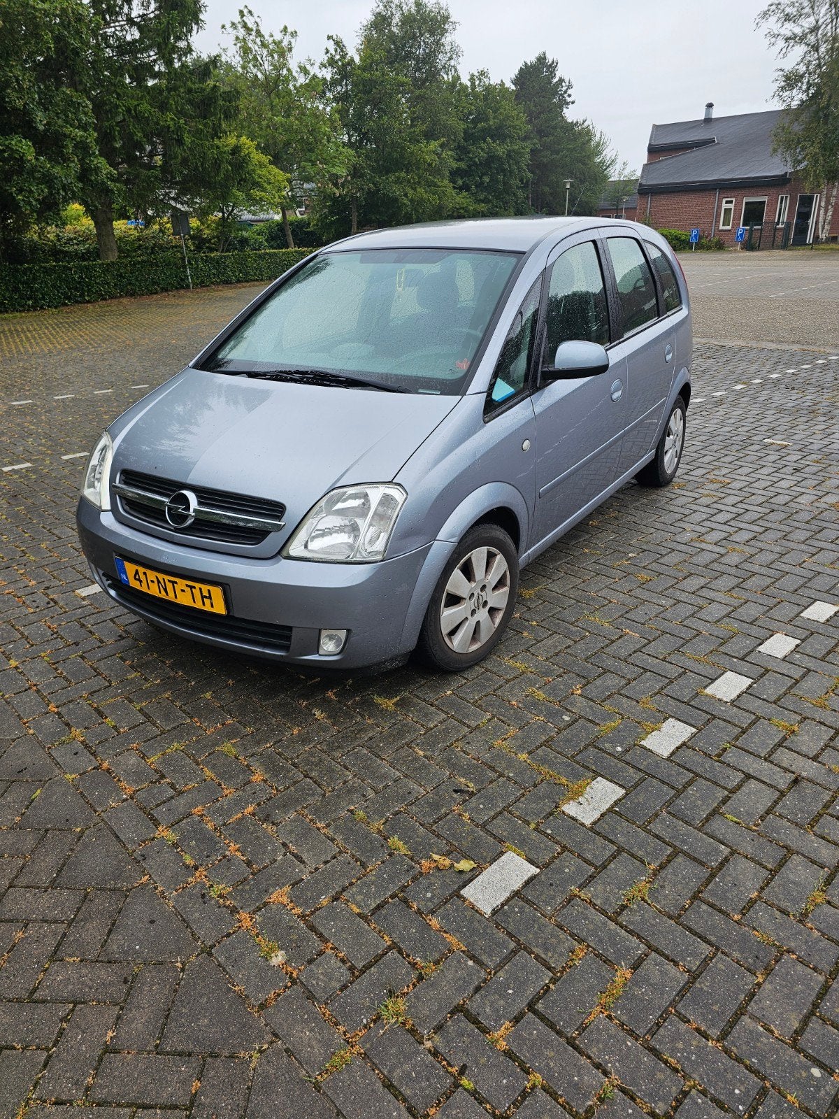 Opel Meriva 1.6 16V 2004 Grijs, 4 cilinders, 100 pk, Origineel Nederlands, 1200 kg