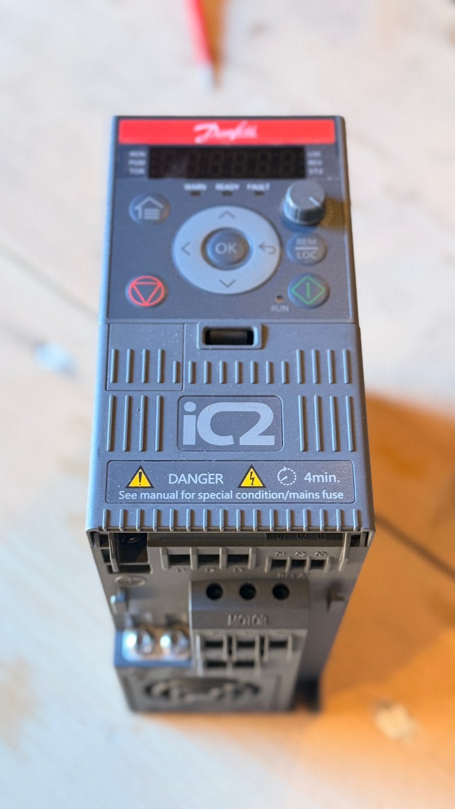 Danfoss iC2-Micro Frequentieregelaar 1,5 kW – 3-Fase / 400V, Ophalen of Verzenden, Zo goed als nieuw